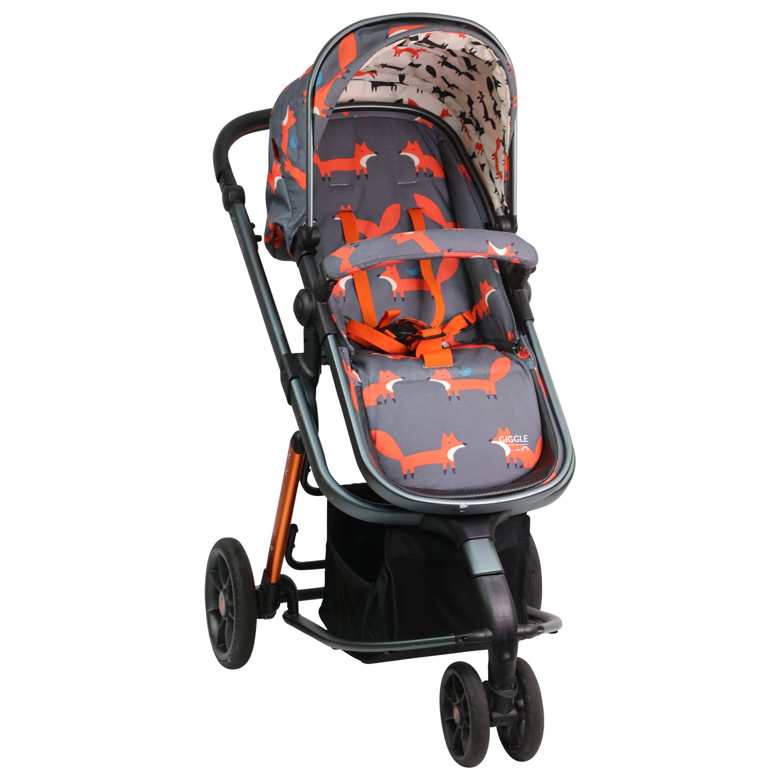 Cosatto Giggle 3 Chassis Seat Carrycot Mister Fox Prams Pushchairs KidX Buy Sell Exchange